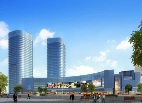 九五至尊VI老品牌幕墙中标“陆家嘴金融商业区标记性修建”上海世纪汇