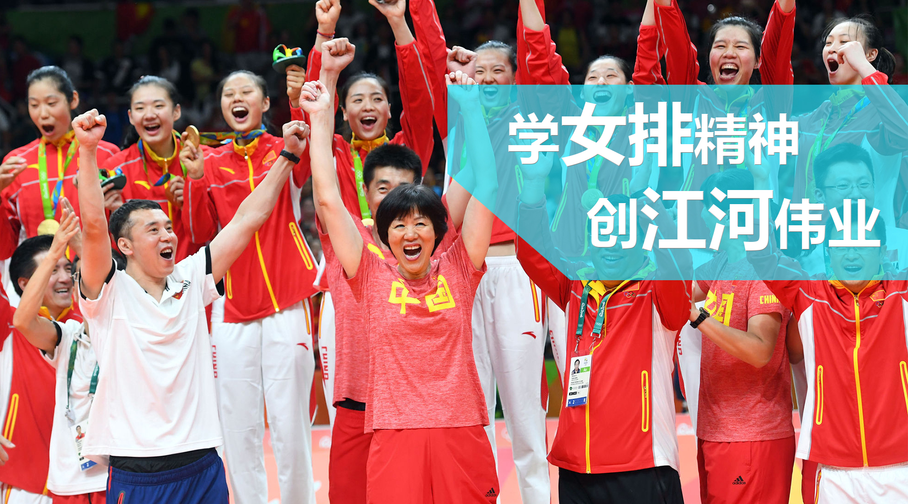 学女排精神  创九五至尊VI老品牌伟业